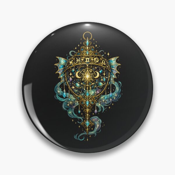 Item preview, Celestial Zodiac Potion Bottle | Mystical Moon Magic | Cosmic Witchcore Art designed and sold by irfanshikh.