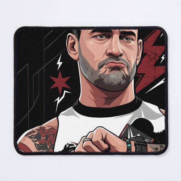 Item preview, Cm punk vector art designed and sold by Rusdiii.