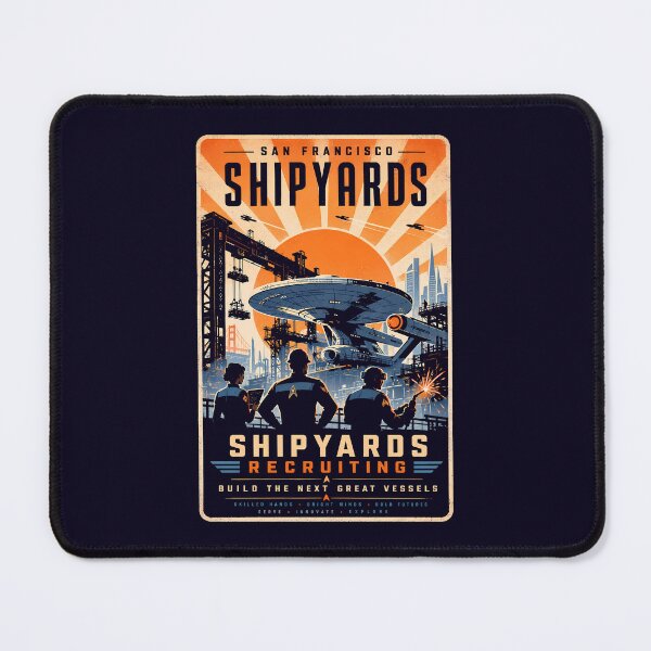 Item preview, San Francisco Shipyards Recruitment Poster designed and sold by agearb.