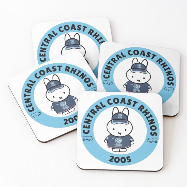 Item preview, Central coast rhinos miffy designed and sold by indiarosehill.