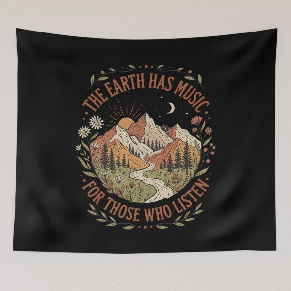 Item preview, The Earth Has Music for Those Who Listen Vintage designed and sold by Hedoraxe.