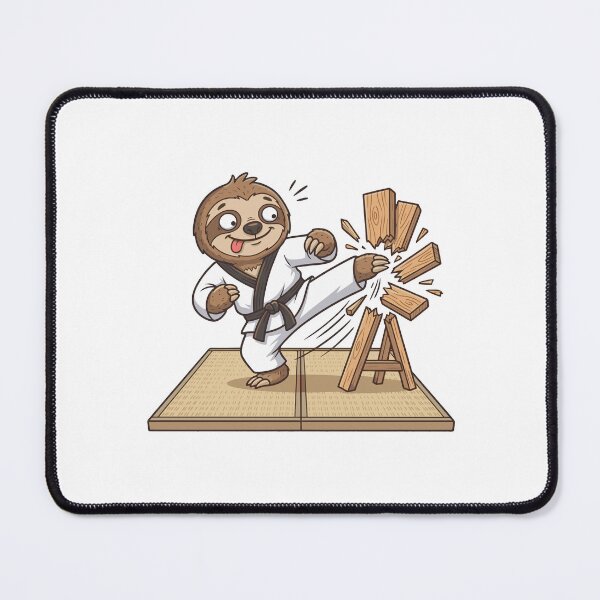 Item preview, Cute sloth karate, funny sports design, Sports Gift designed and sold by BobaTeeStore.