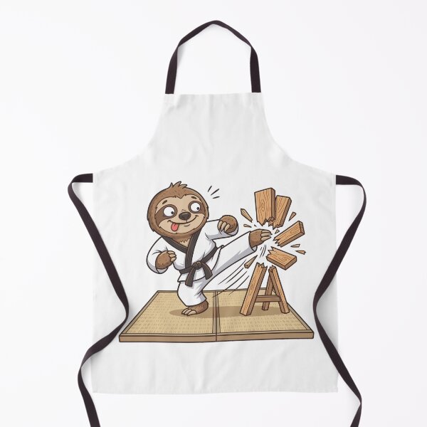 Item preview, Cute sloth karate, funny sports design, Sports Gift designed and sold by BobaTeeStore.