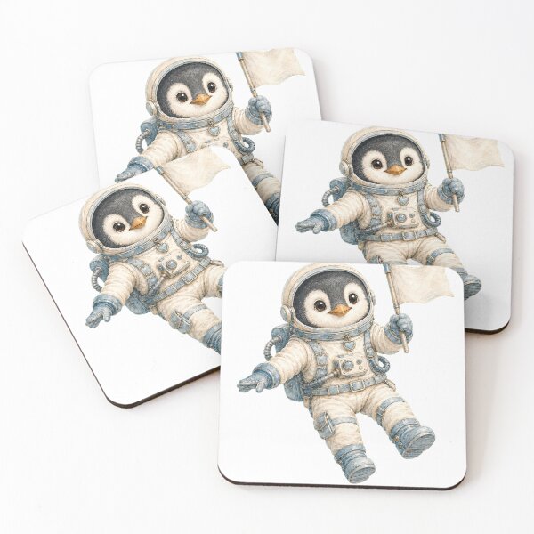 Item preview, Cute Penguin Astronaut designed and sold by photoparadise22.