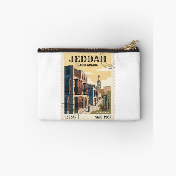 Item preview, Vintage Jeddah Saudi Arabia Travel Stamp Al Balad designed and sold by k3rstman1.