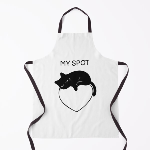 Item preview, My Spot Funny Black Cat Sticker designed and sold by FUEGO & NOX.
