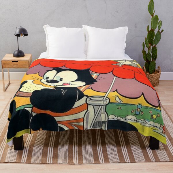 Item preview, Poster Felix the Cat at the beach designed and sold by CindyHiks.