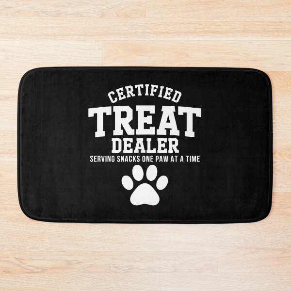 Item preview, Certified Treat Dealer Paw Print Dog Lover Humor designed and sold by SoyLamderma.