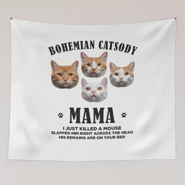Item preview, Bohemian Catsody Mama Funny Meme designed and sold by Hedoraxe.