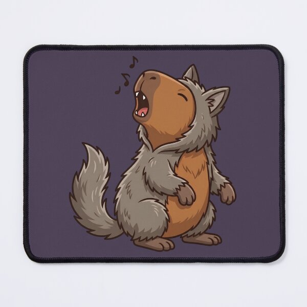 Item preview, Capybara Halloween Werewolf designed and sold by Ivy-Triggs.