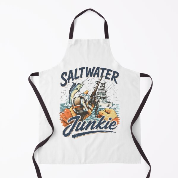 Item preview, Saltwater Junkie Shirt, Vintage Offshore Fishing Graphic Tee, Deep Sea Angler Boat Shirt, Sport Fishing Gift for Fishermen, Comfort Colors designed and sold by Blebaylem.