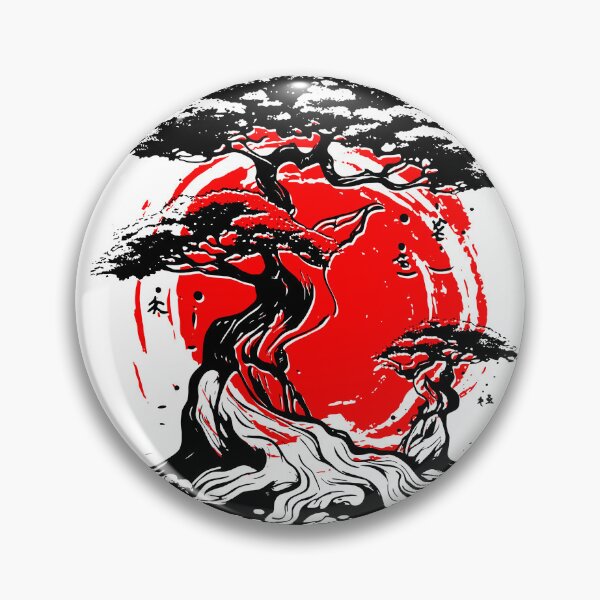 Item preview, Zen Bonsai Art | Japanese Minimalist Tree Illustration designed and sold by kaliyenperman.