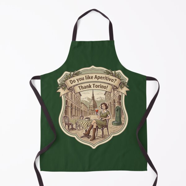 Item preview, Do You Like Aperitivo? Thank Torino! - Vintage Retro Style designed and sold by Torinostalgia.