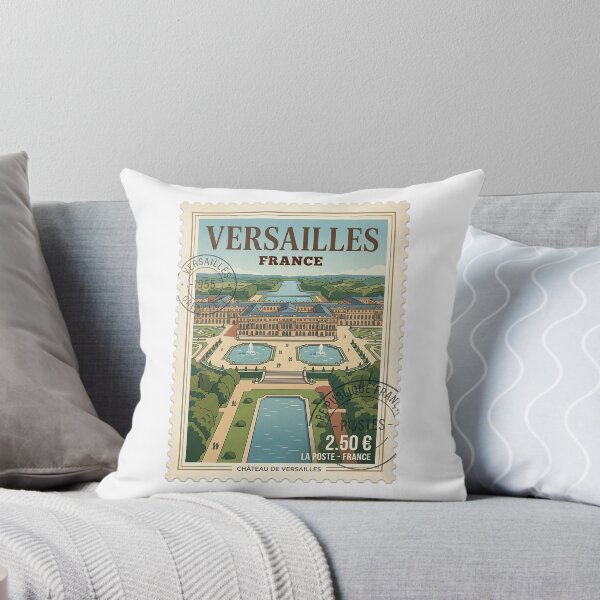 Item preview, Versailles France Palace Garden Vintage Travel Stamp designed and sold by k3rstman1.