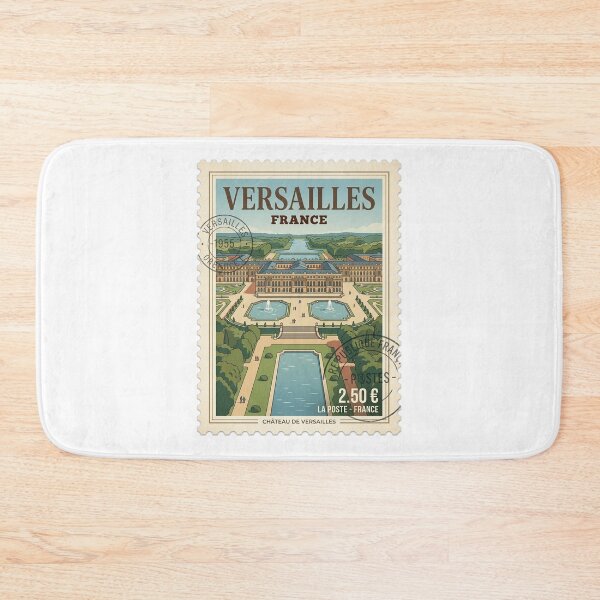 Item preview, Versailles France Palace Garden Vintage Travel Stamp designed and sold by k3rstman1.