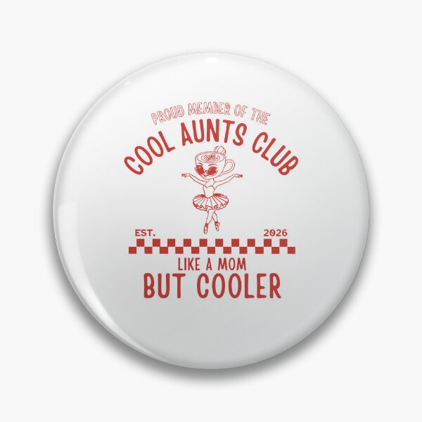 Item preview, Proud Member Of The Cool Aunts Club Like A Mom But Cooler designed and sold by Muslims_place.