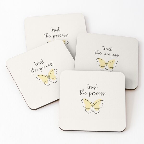 Item preview, Trust the Process Butterfly Line Art designed and sold by GemsAnatomy.