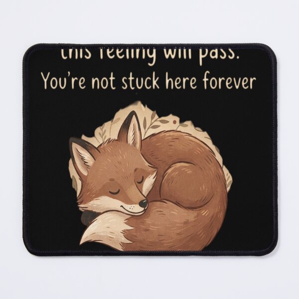 Item preview, "This Feeling Will Pass" Snuggly Wolf designed and sold by vrbkaurmanx12.
