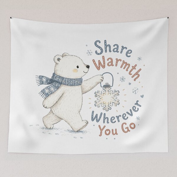 Item preview, Frosty Friend - Cute Polar Bear Nursery designed and sold by bapupa.