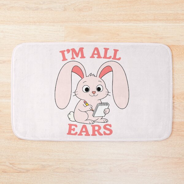 Item preview, I’m All Ears - Attentive Bunny Rabbit designed and sold by Regal Rev.