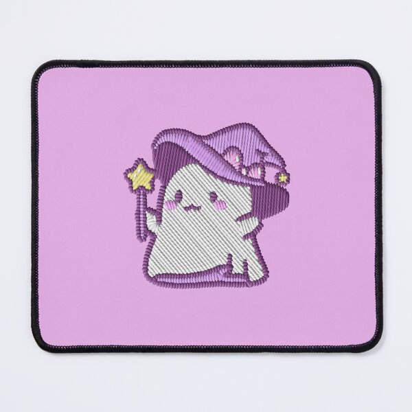 Item preview, Kawaii Witch Ghost Embroidery Patch Sticker designed and sold by · GAMING SOUL ·.
