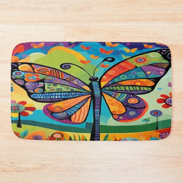 Artikelvorschau, Abstract Fantasy Butterfly Color Bloom entworfen und verkauft von FotoworldEdel.