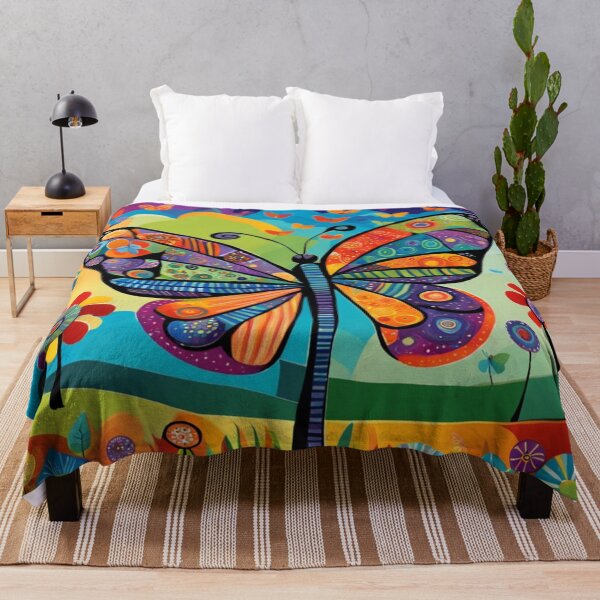 Item preview, Abstract Fantasy Butterfly Color Bloom designed and sold by FotoworldEdel.
