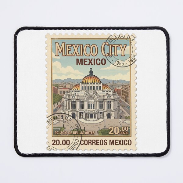 Item preview, Mexico City Palacio De Bellas Artes Travel Stamp designed and sold by k3rstman1.