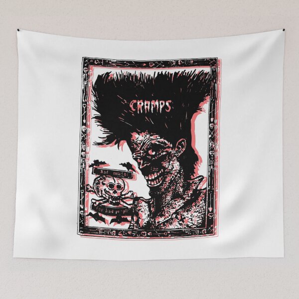 Item preview, The Cramps Horror punk Vintage Bad Music For Bad People designed and sold by stevenmcivorus.