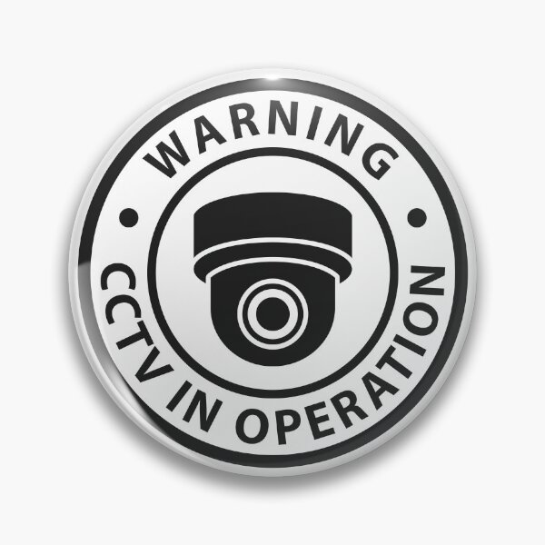 Item preview, Warning CCTV Camera In Operation Sign designed and sold by VectorForge Studio.