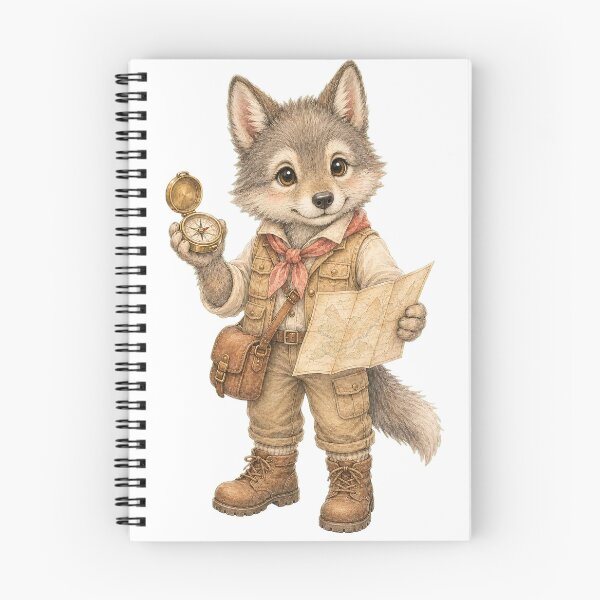 Aperçu de l'œuvre Brave Wolf Explorer créée et vendue par photoparadise22.