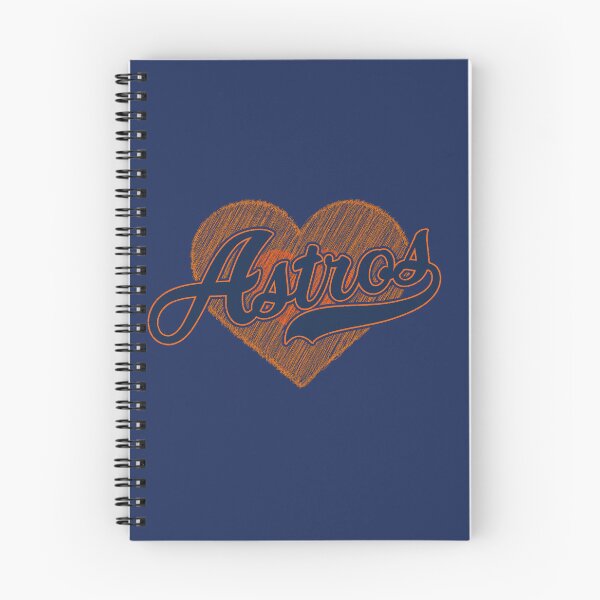 Item preview, Vintage Astros Script Orange Heart Baseball Team Spirit designed and sold by RockTheFeal.
