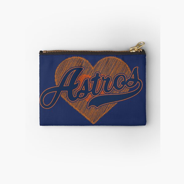 Item preview, Vintage Astros Script Orange Heart Baseball Team Spirit designed and sold by RockTheFeal.