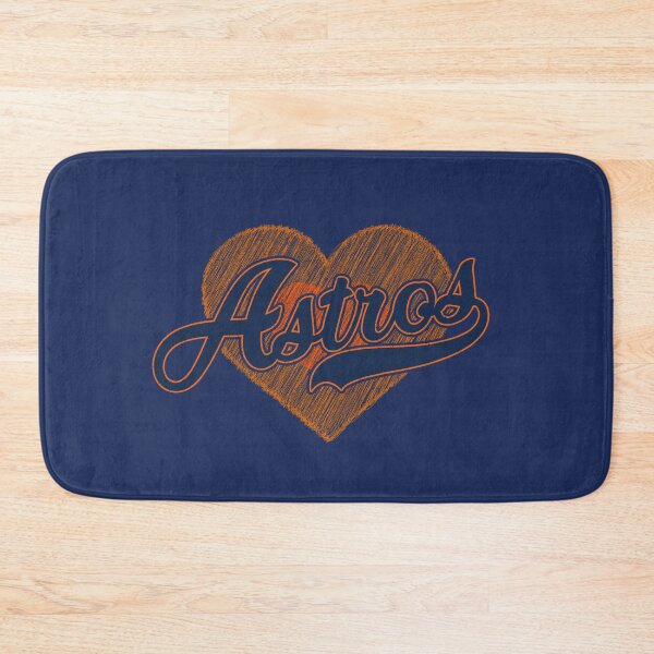 Item preview, Vintage Astros Script Orange Heart Baseball Team Spirit designed and sold by RockTheFeal.