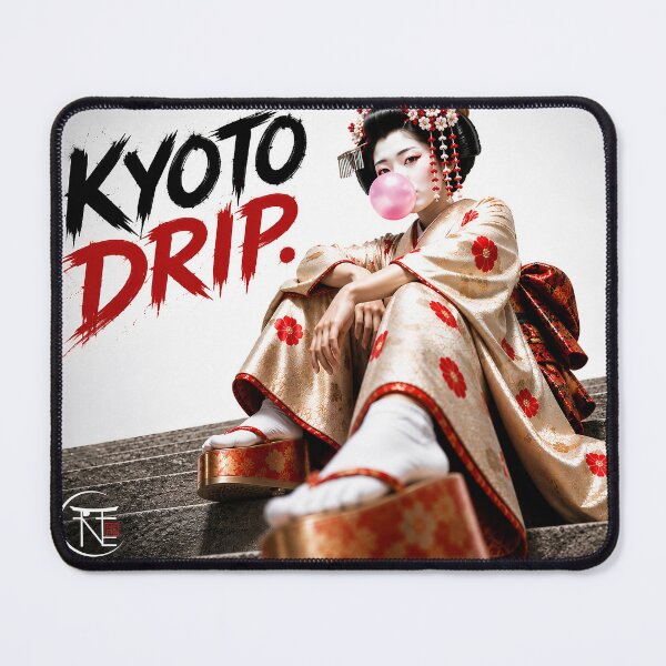 Item preview, KYOTO DRIP. | Modern Maiko Street Art designed and sold by Neo Edo Studio.