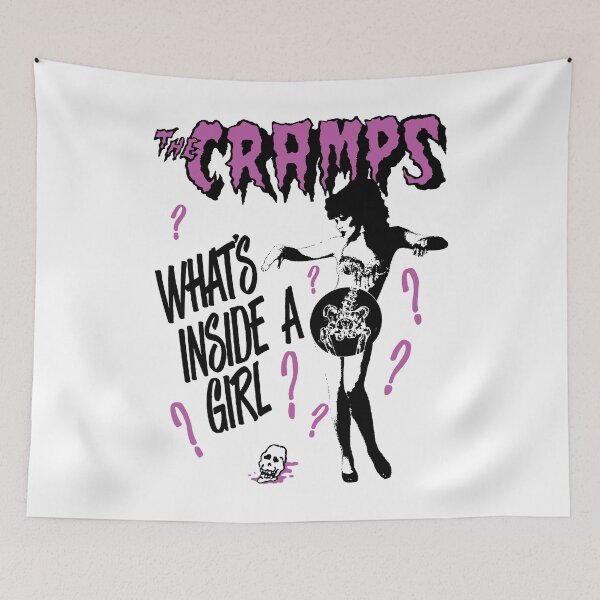 Item preview, The Cramps a Girl Vintage Bad Music For Bad People designed and sold by stevenmcivorus.
