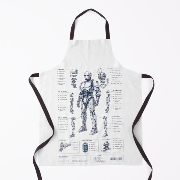 Item preview, ROBOCOP| 80s Sci-Fi Technical Schematic designed and sold by MAMPYBASS.