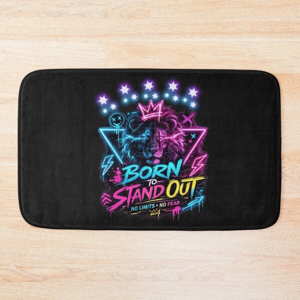 Item preview, Neon Lion Streetwear | Born To Stand Out designed and sold by CREATIVE HIVE.