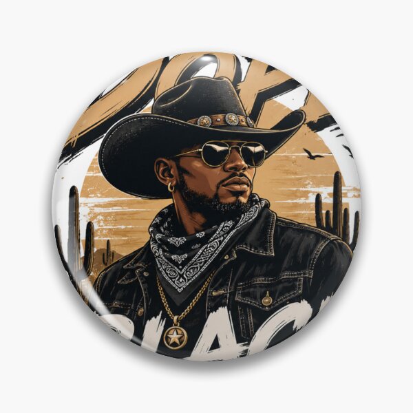 Item preview, Dope Black Cowboy T-Shirt – Cool Western Streetwear Graphic Tee Urban Cowboy Style designed and sold by Artimax-Studio.