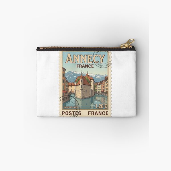 Item preview, Annecy France Palais De L'Isle Vintage Travel Stamp designed and sold by k3rstman1.