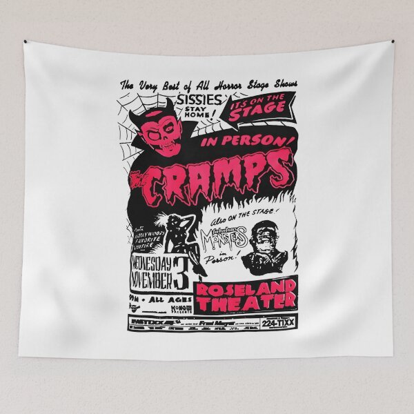 Item preview, The Cramps a Girl Vintage Bad Music For Bad People designed and sold by stevenmcivorus.