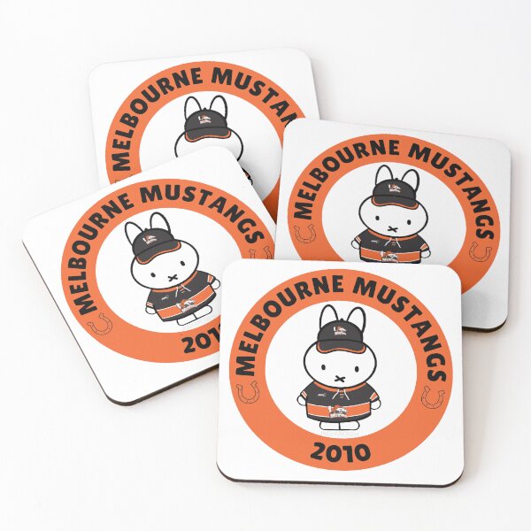 Item preview, Melbourne Mustangs Miffy designed and sold by indiarosehill.