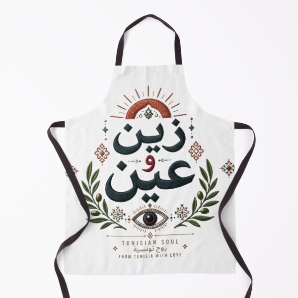 Item preview, Zin W Ain زين و عين Tunisian Eye Olive Vintage Design designed and sold by Salma.Store.