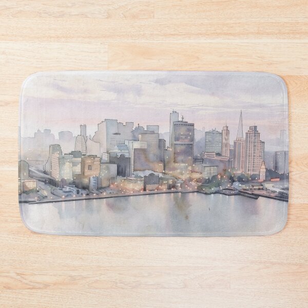 Item preview, Lights Along the Bay designed and sold by RdeB.