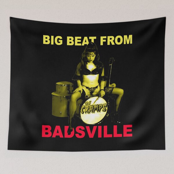 Item preview, The Cramps BadSville Vintage Bad Music For Bad People designed and sold by stevenmcivorus.