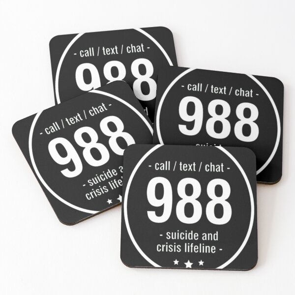 Item preview, 988 Saves Lives Suicide and Crisis Lifeline Awareness designed and sold by vrbkaurmanx12.