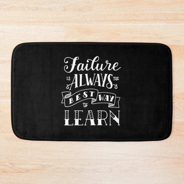 Item preview, Failure is always the best way to learn designed and sold by Marta Ambrosetti.