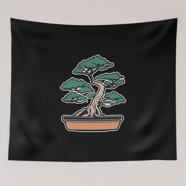 Item preview,  Minimalist Japanese Bonsai | Peaceful Zen Tree Graphic Design designed and sold by kaliyenperman.