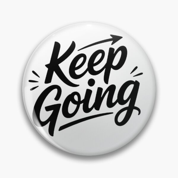 Item preview, Keep Going Handwritten Script designed and sold by Eshoponline24.