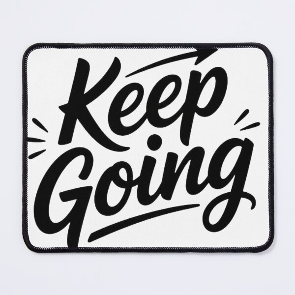 Item preview, Keep Going Handwritten Script designed and sold by Eshoponline24.